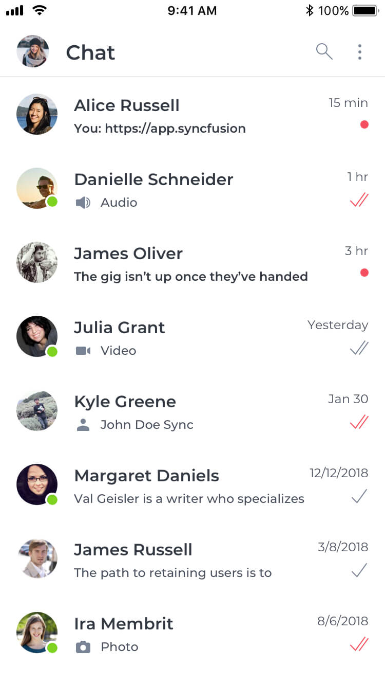 Recent Chat Template