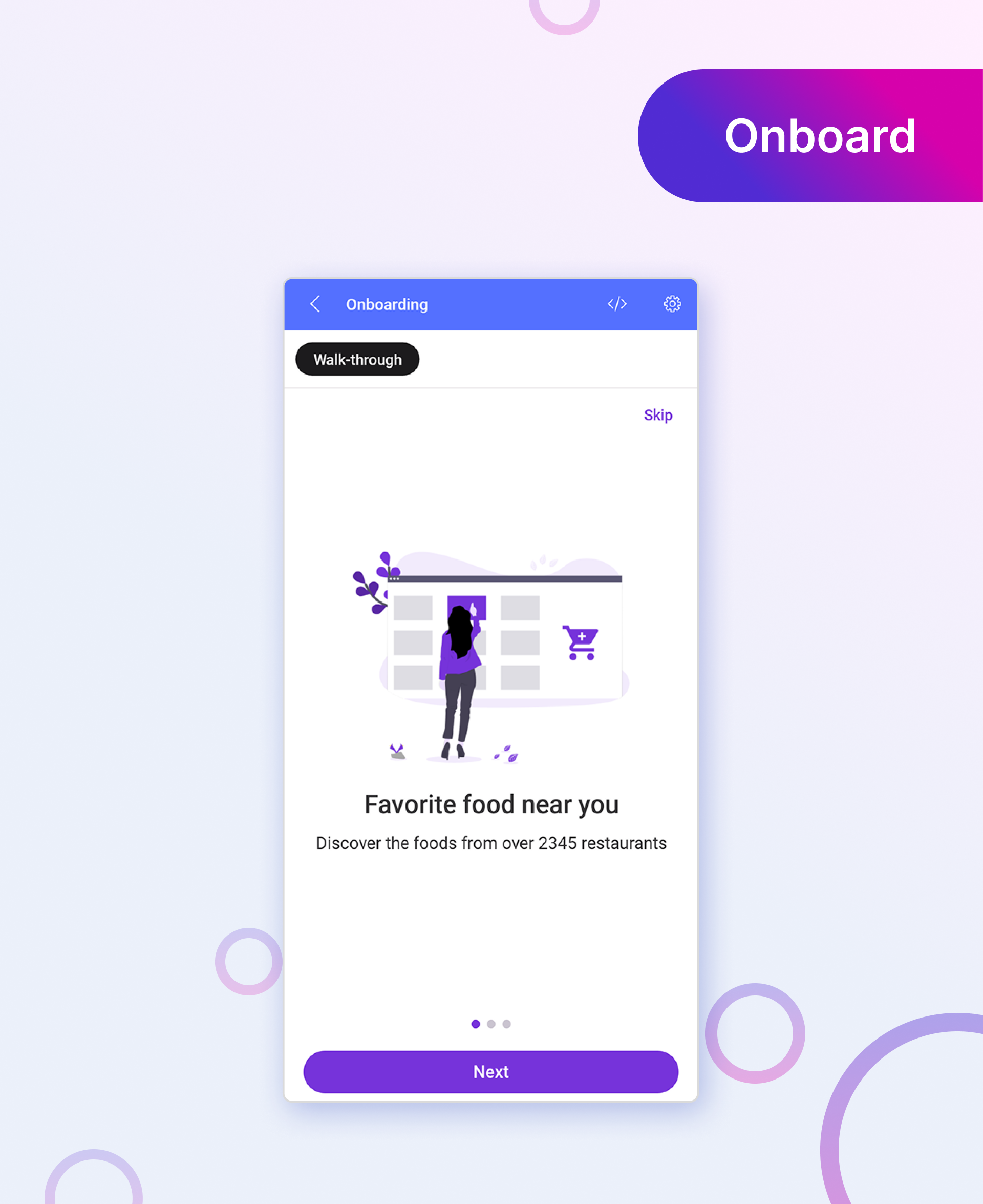 MAUI UI Kit - OnBoarding